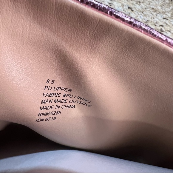 Brian Atwood x Express Metallic Over The Knee Heeled Boots 8.5 - Picture 9 of 15